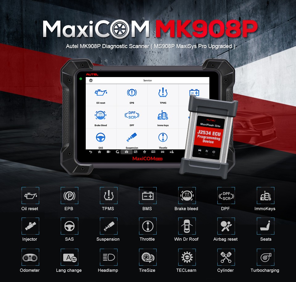 Autel MaxiCOM MK908P Pro